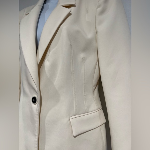 Zara fitted ivory Blazer Jacket⭐️Limited Edition ⭐️ - Picture 11 of 16